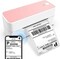 ASprink® - Bluetooth Thermal Label Printer | 241BT - Pink Small Business & Packages Purposes